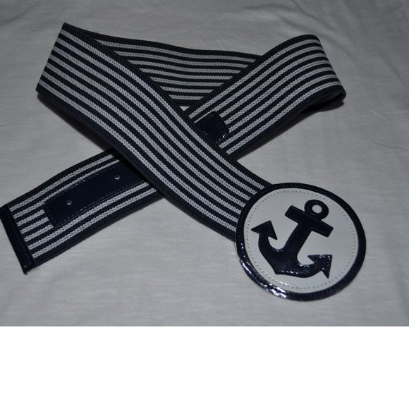 Belt Lot of Five Hell Bunny Women's Retro Vintage Rizzo Belt One Size 3 In Wide - Picture 6 of 6